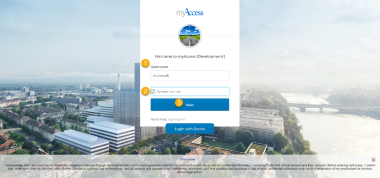 MyAccess – Https://wordpress-ext.roche.com/myaccess/f-a-q/